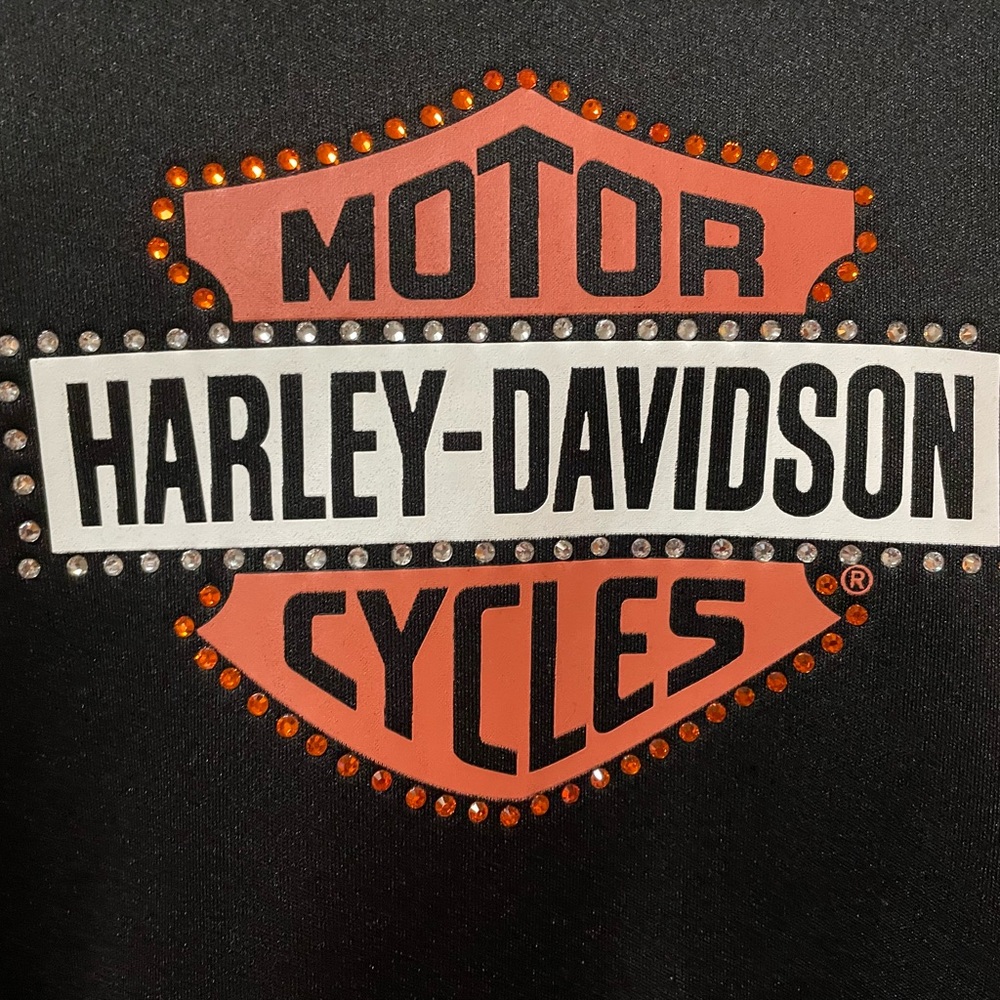 Worn once, Harley Davidson Women’s Fleece-lined Riding Jacket